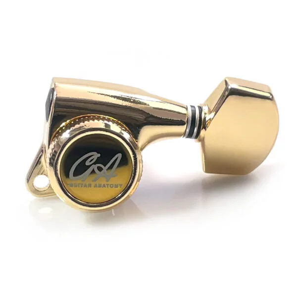 Guitar Anatomy Locking Tuners Gold