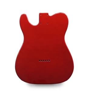 Alternative view of Telecaster Guitar Body - Metallic Red - 2 Piece American Alder