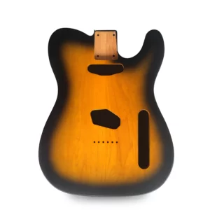 Telecaster Guitar Body - Tobacco Burst Vintage Nitro Satin - 2 Piece American Alder