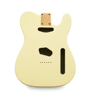 Telecaster Guitar Body - Vintage Cream Nitro Satin - 2 Piece American Alder
