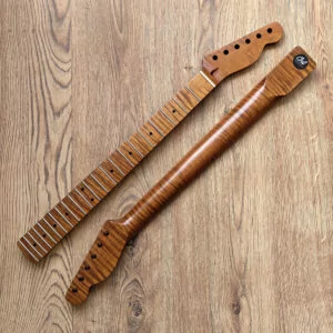 Telecaster Pro-Series Roasted Flame Maple Guitar Neck by Guitar Anatomy