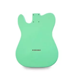 Alternative view of Telecaster Guitar Body - Seafoam Green Nitro Satin- 2 Piece American Alder