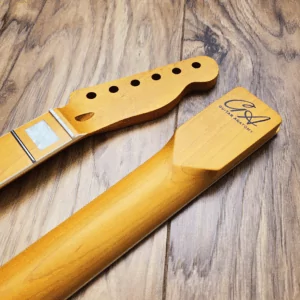 Guitar Anatomy Telecaster Neck with pearl block inlays