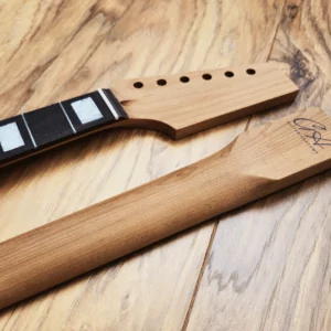Guitar Anatomy Half Paddle Tele Neck with Pearl Inlays