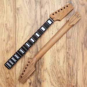 Guitar Anatomy Half Paddle Strat Neck with Pearl Inlays