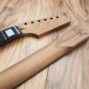 Guitar Anatomy Half Paddle Strat Neck with Pearl Inlays