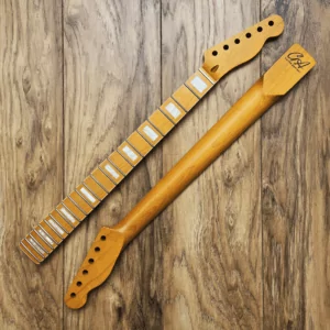 Guitar Anatomy Telecaster Neck with pearl block inlays