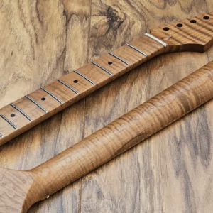 Stratocaster Roasted Flame Maple Guitar Neck by Guitar Anatomy