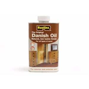 Rustins Danish Oil – Natural Low-Lustre Finish