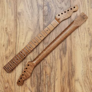 Telecaster Roasted Flame Maple Guitar Neck by Guitar Anatomy
