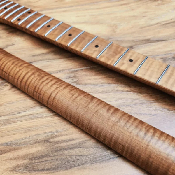 Telecaster Roasted Flame Maple Guitar Neck by Guitar Anatomy