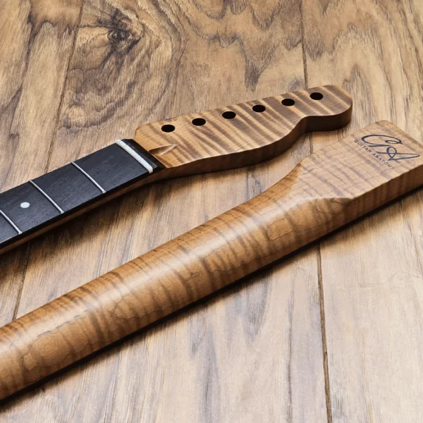 Telecaster Roasted Flame Maple Guitar Neck by Guitar Anatomy