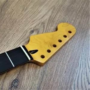 Left Handed Rosewood Stratocaster Neck by Guitar Anatomy