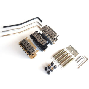 Stratocaster 2-Point Tremolo Bridge – Steel Block Sustainer Saddles | Guitar Anatomy