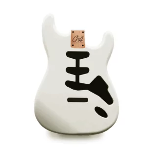 Olympic White Strat Body - Guitar Anatomy