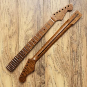 Guitar Anatomy Pro Series Roasted Flame Maple Stratocaster Neck