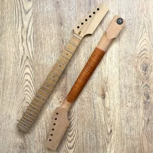 Guitar Anatomy Stratocaster Unfinished Paddle Headstock