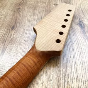Guitar Anatomy Stratocaster Unfinished Paddle Headstock
