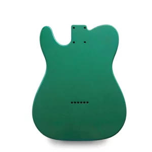 Alternative view of Telecaster Guitar Body - Metallic Race Green - 2 Piece American Alder