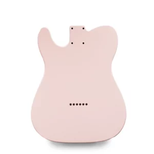 Alternative view of Telecaster Guitar Body - Shell Pink Nitro Satin - 2 Piece American Alder
