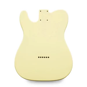 Alternative view of Telecaster Guitar Body - Vintage Cream Nitro Satin - 2 Piece American Alder