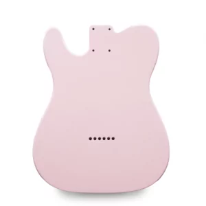 Alternative view of Telecaster Guitar Body - Shell Pink - 2 Piece American Alder