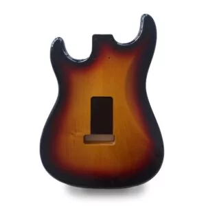 Alternative view of Stratocaster Guitar Body SSS - Sunburst - 2 Piece American Alder