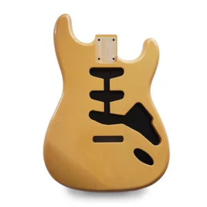 Stratocaster Guitar Body SSS - Translucent Butterscotch Blonde - American Alder