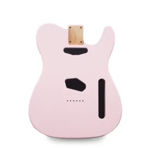 Telecaster Guitar Body - Shell Pink - 2 Piece American Alder