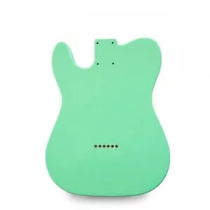 Alternative view of Telecaster Guitar Body - Seafoam Green - 2 Piece American Alder