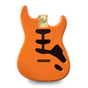 Guitar Anatomy Stratocaster Body SSS - Capri Orange
