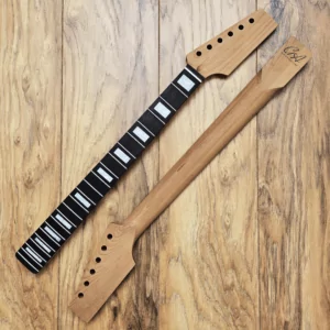 Guitar Anatomy Half Paddle Tele Neck with Pearl Inlays