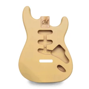 Guitar Anatomy Stratocaster Body - Translucent Butterscotch Blonde - Nitro Satin
